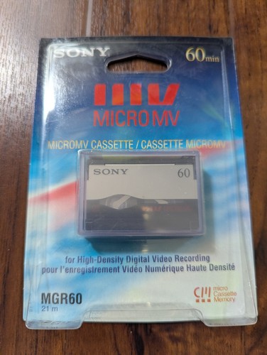 Sony mgr micro micromv - mgr-60, mv
