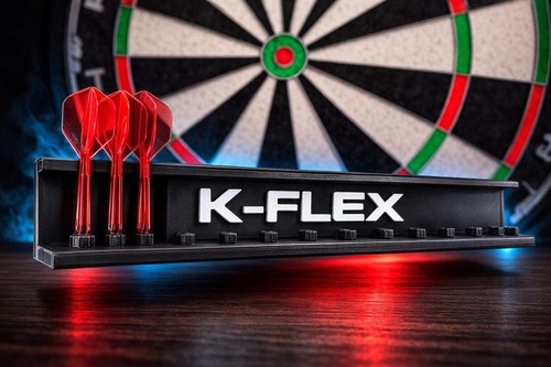 Printed flex dart flight - k-flex,