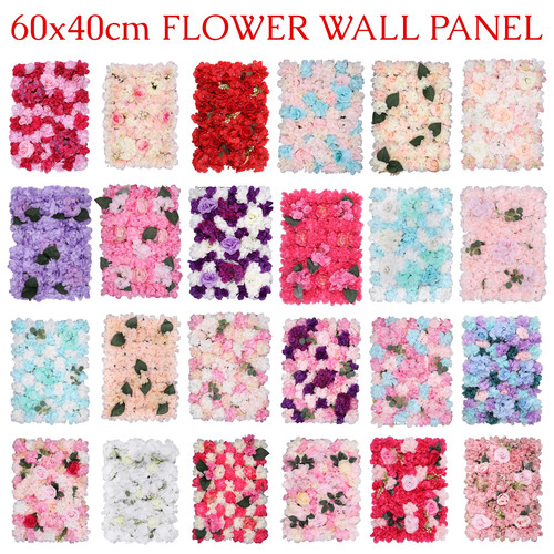 Flower wall panels artificial - wall,