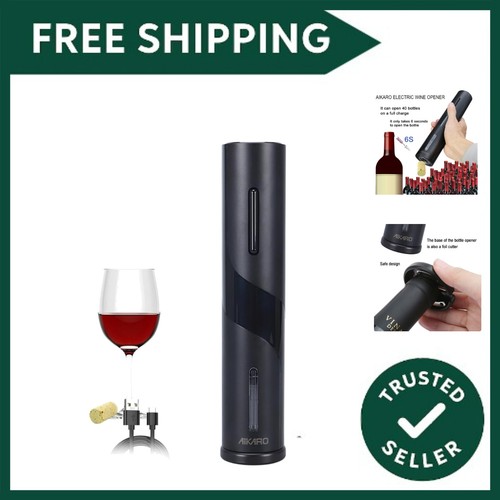 Electric wine bottle opener - bottle,