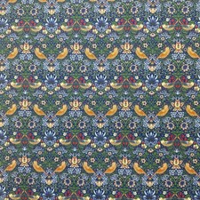 Polycotton Digital Printed Fabric William Morris Strawberry Thief 115cm Wide