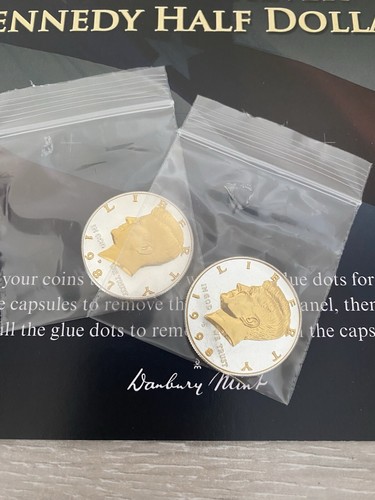 Gold silver kennedy - gold,