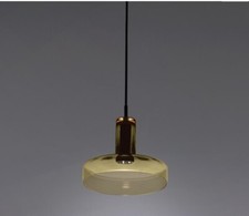 ARTEMIDE Stablight "C" Designer Pendant Light Fitting With Blown Glass Diffuser