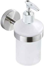 Wall Mounted Soap Dispenser Shower Gel Kitchen Cleaner Detergent Bottle Pump NEW