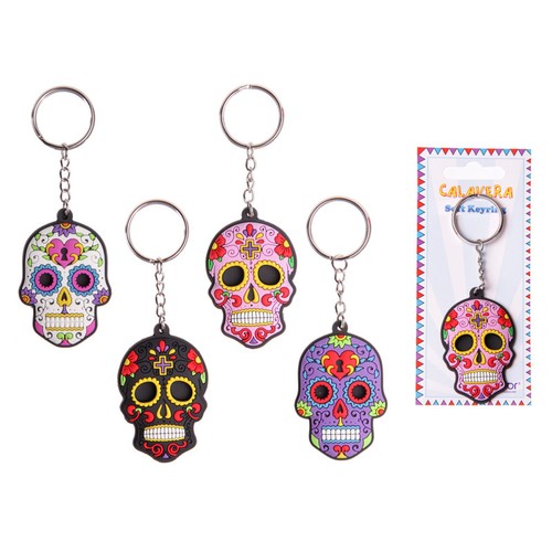 Funky pvc keyring animals - pvc,