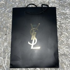 Black YSL Gift Bag Empty