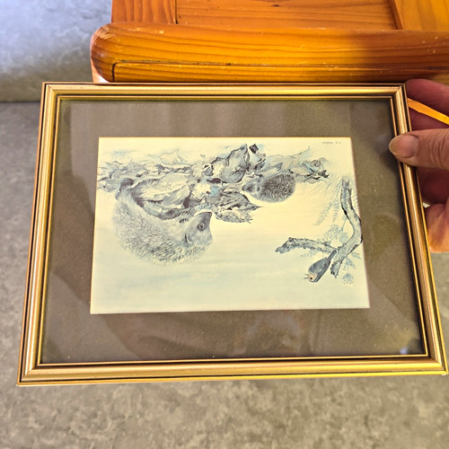 Vintage rita parsons - parsons, framed