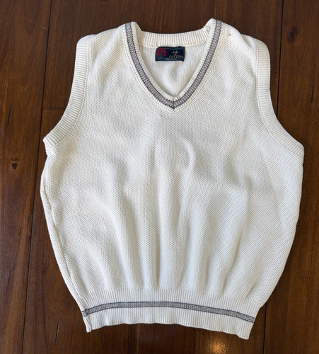 Isle cotton sweater vest - cotton,