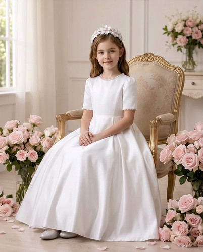 Girls satin first - , communion