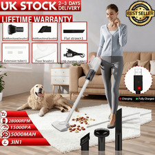 Lightweight Vacuum Cleaner Corded Bagless Stick Upright Hoover Electric Brooms