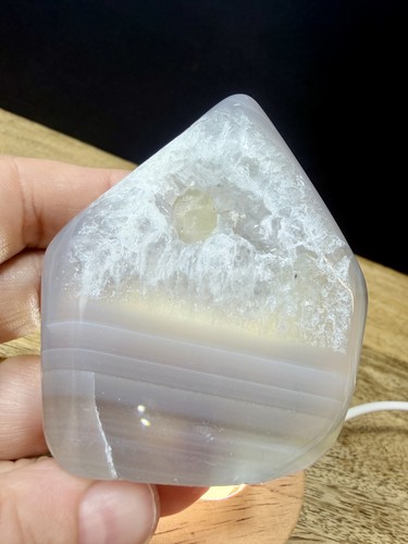 Crystal agate freeform - agate,