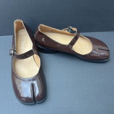 Casual Leather Hollow Tabi