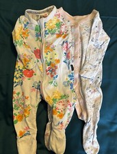 Baby Girls Suits 0-3 Months Bonds Wondersuit Nutmeg Floral 