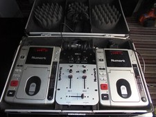 Numark MX05 Mixer & x2 Deck TCD05 Complete In Case