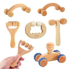 Round Roller Wooden Handheld