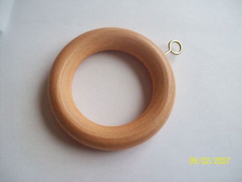 Beech wood wooden curtain - wood/wooden,