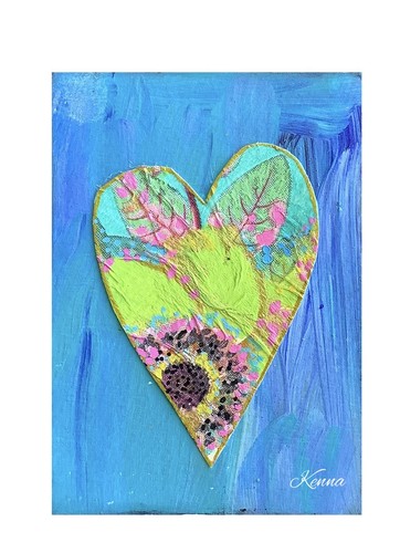Aceo original kenna mixed - kenna,