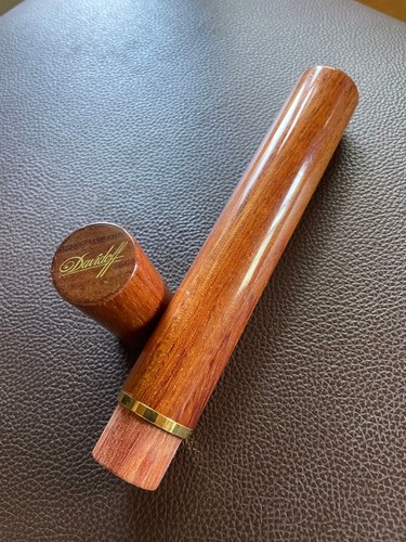 Davidoff wooden cigar - cigar, tube