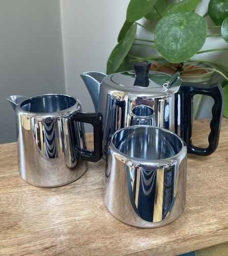 Vintage tea set - set, swan