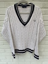 Fred Perry Jumper Mens Large