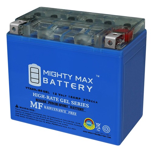 Mighty max ytx20l - ytx20l-bs, gel