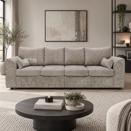 Alaska fabric seater sofa - alaska,