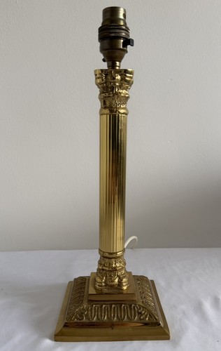 Vintage 1991 brass candlestick - brass,