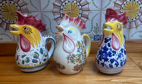 Hand painted italian deruta - 3,