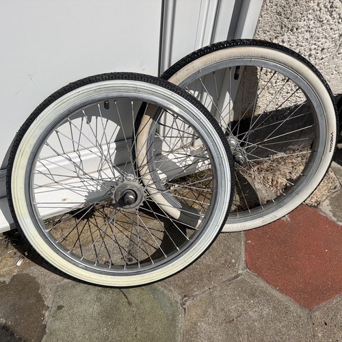 Old bmx wheels - 20”, whitewall
