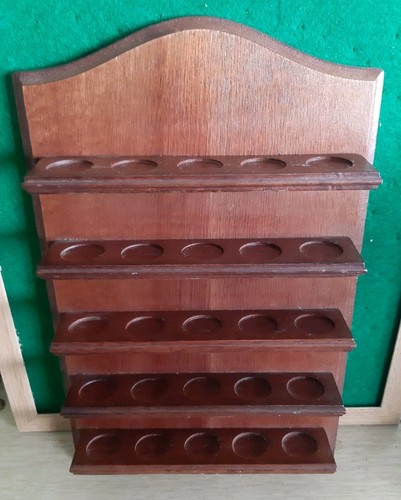 Vintage wooden thimble wall - vintage,