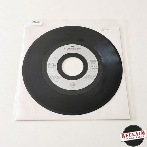 Stay vinyl record vg - -,