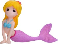 Pink Mermaid Figurine Aquarium