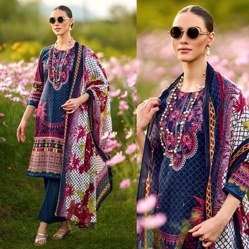 Dnvyblue printed cotton indian - dnvyblue,