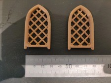 2x mini arched dolls house