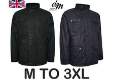 Men wax coated cotton biker - men's,