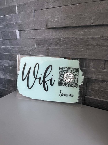 Custom wifi code scan - wifi, qr