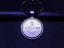 British Coin Keyrings Lucky