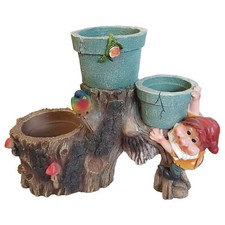 GARDEN GNOME LARGE PLANT POT