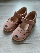 Next Girls Dusty Pink Party Wedding Leather Shoes Size 11 Deer Mary Jane