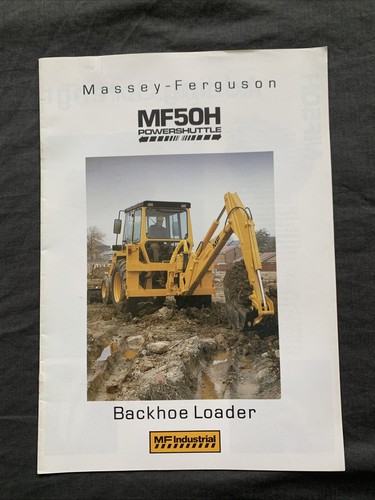 Massey ferguson mf50h backhoe - ferguson,