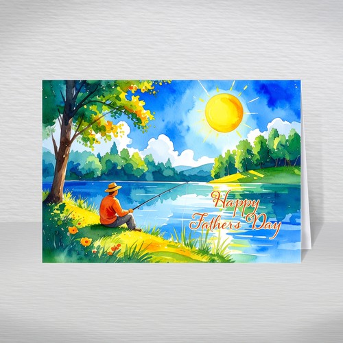 Fishing fathers day - day, for