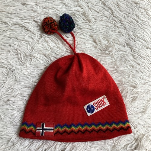 Vintage swix norway ski cap - swix,
