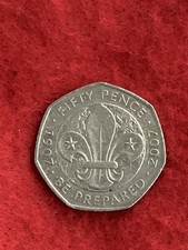 2007 Scouts 50p Coin