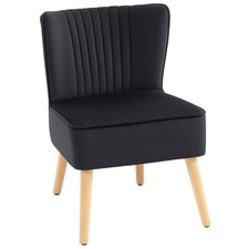 HOMCOM Velvet Accent Chair