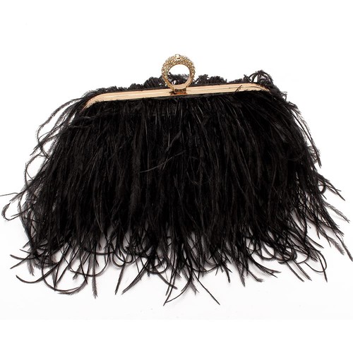 Women real natural ostrich - real,