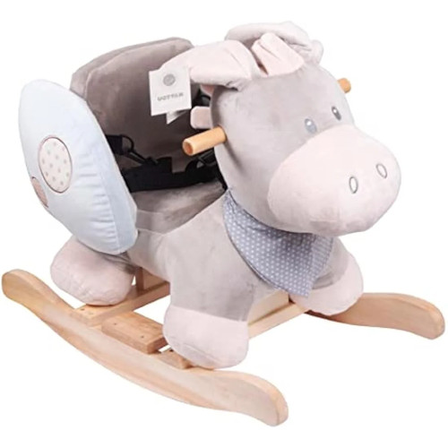 Nattou wooden rocking - rocking, animal