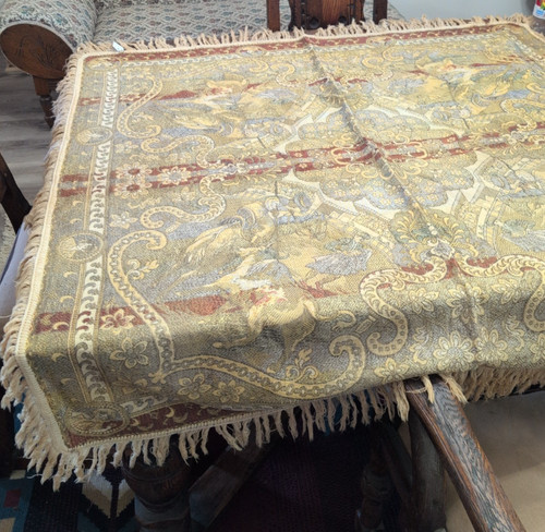 Vintage piano shawl - shawl, scarf