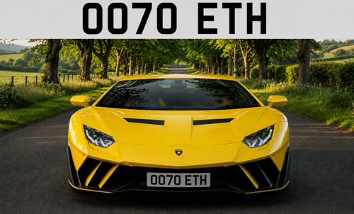 Private number plate james - number,