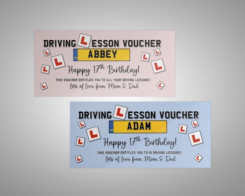 Personalised handmade driving - personalised,