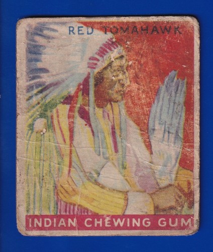 Red tomahawk chief 1933 goudey - 1933,